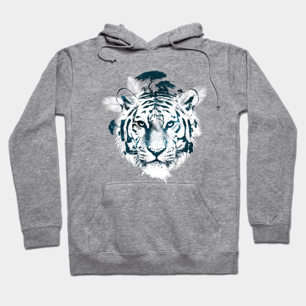 White Tiger Final Hoodie by astronaut